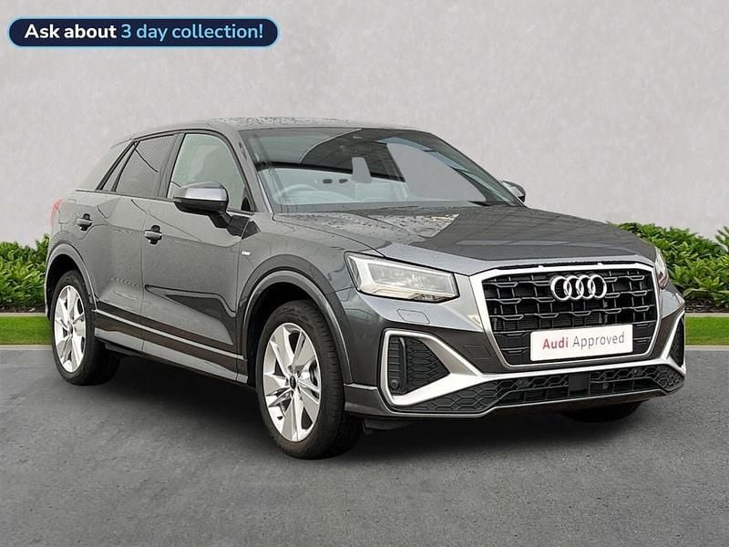 Grey New 2025 Audi Q2 S-Line SUV | £25,867 (Super price) - Image 1/4