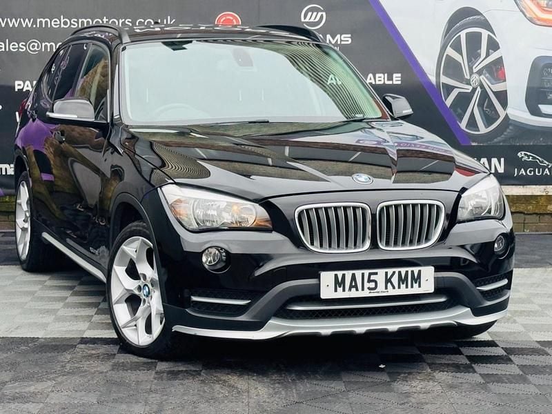 Black Used 2015 BMW X1 xLine SUV | £5,700 (Good price) - Image 1/3