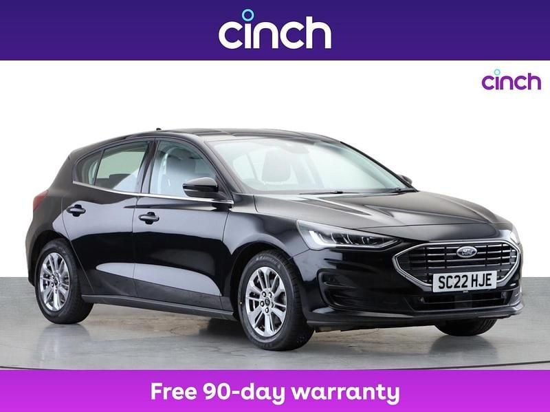 Black Used 2022 Ford Focus Titanium Hatchback | £13,649 (Fair price) - Image 1/3