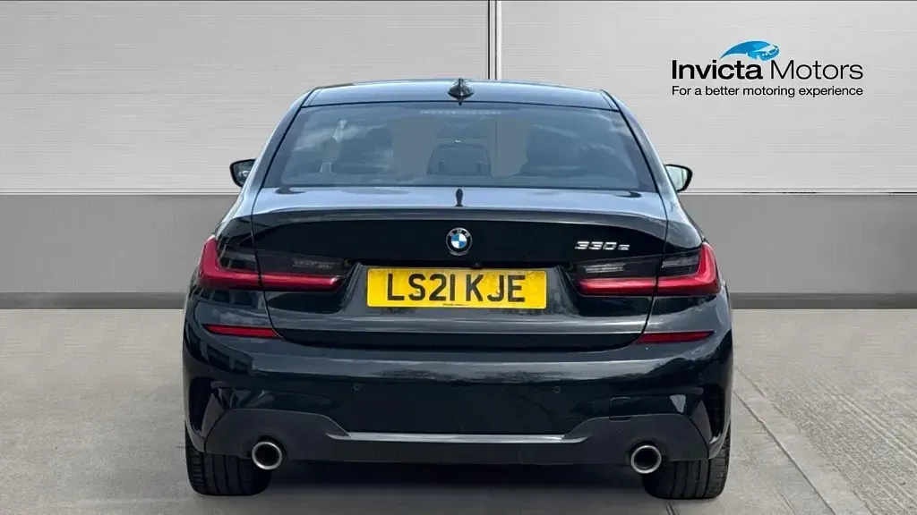 Used BMW 330e M Sport 292 HP (214 kW) 2021 Black Sedan