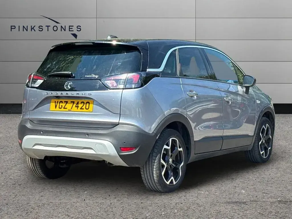 Used Vauxhall Crossland Elite 130 HP (95 kW) 2021 Grey SUV