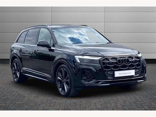 Black Used 2024 Audi Q7 Black Edition SUV | £61,295 - Image 1/4
