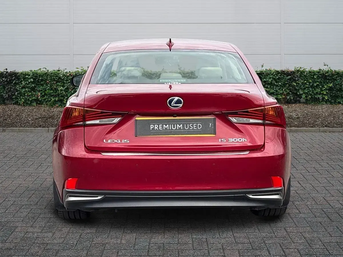Used Lexus IS300h 2019 Red Sedan