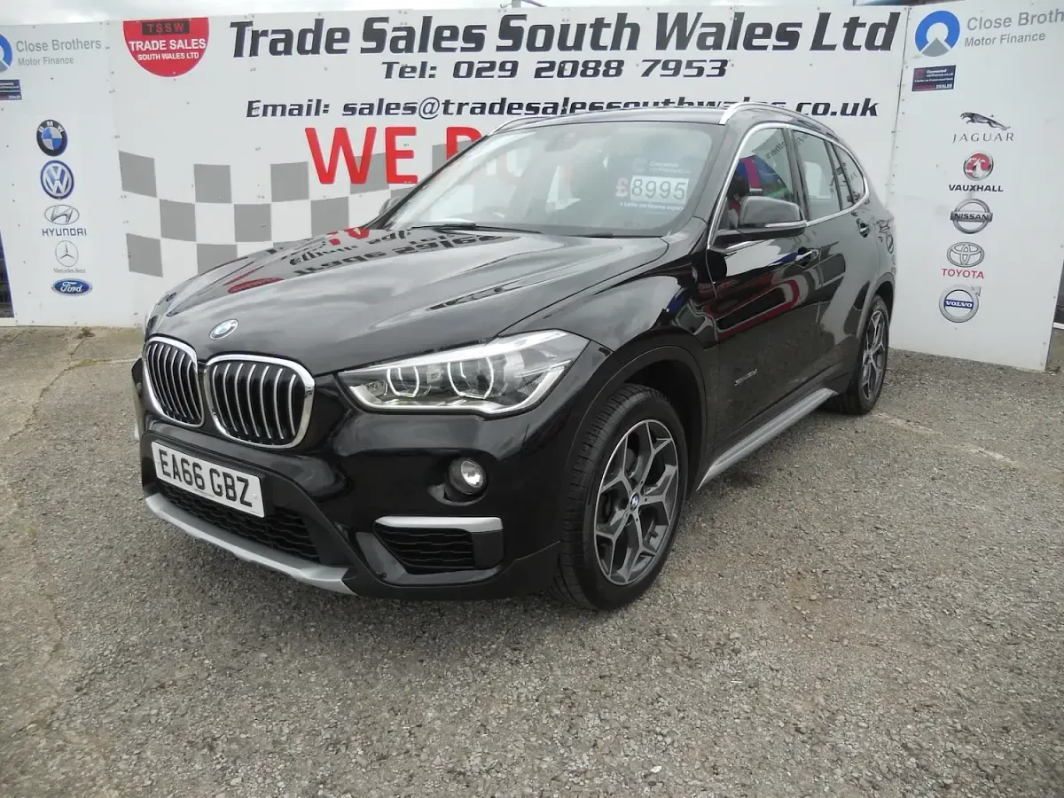 Used BMW X1 xLine 150 HP (110 kW) 2016 Black SUV
