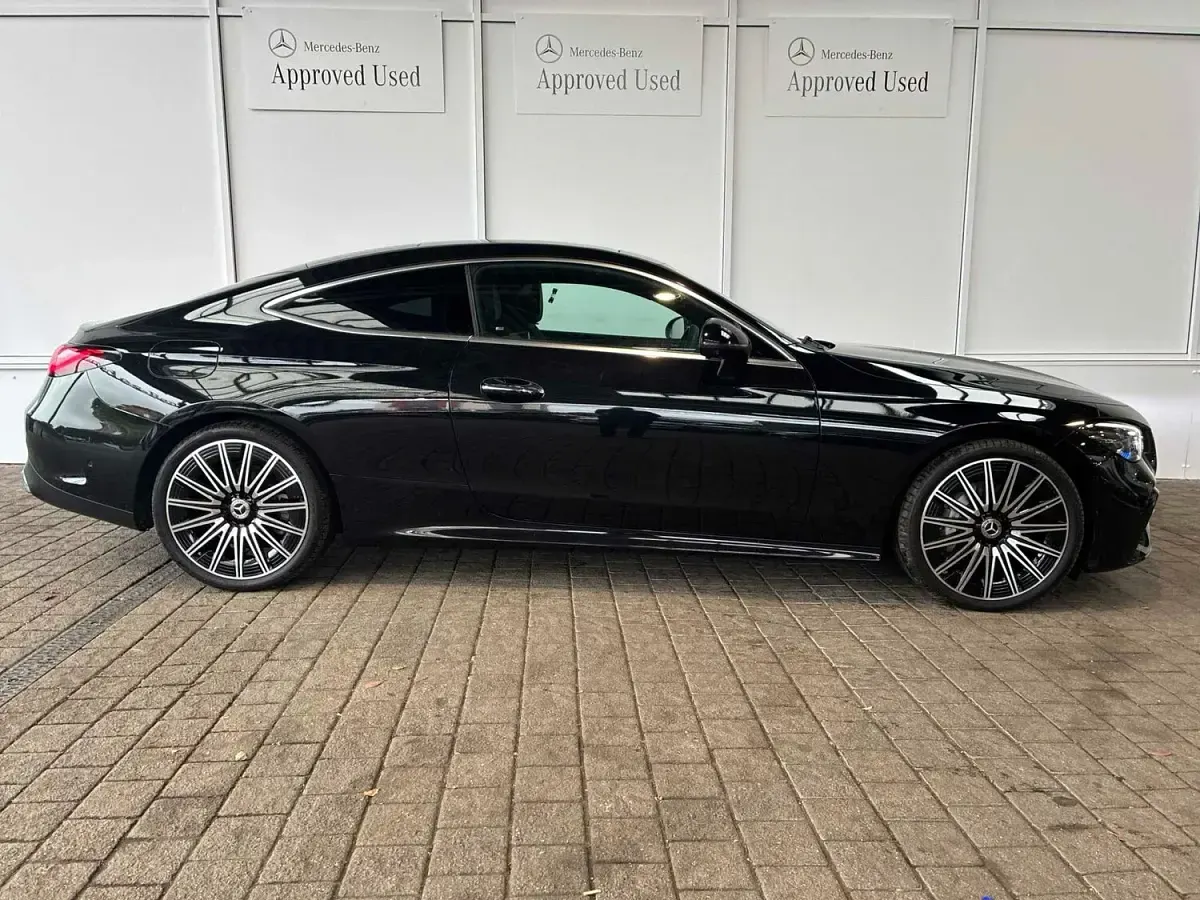 Used Mercedes CLE300 AMG Line Premium Plus 313 HP (230 kW) 2025 Black Coupe