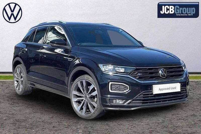 Black Used 2021 VW T-Roc R-line SUV | £22,995 (Fair price) - Image 1/4