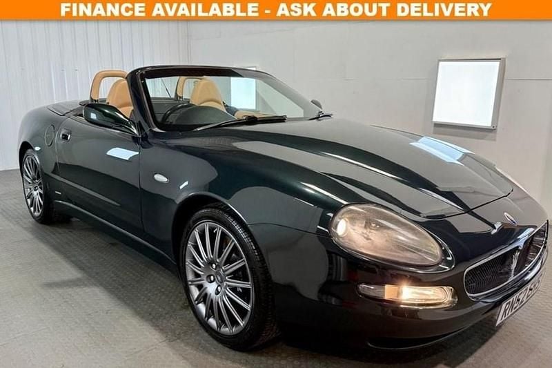 Used Maserati Spyder GT 390 HP (286 kW) 2003 Green Cabriolet