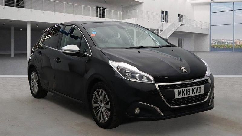 Black Used 2018 Peugeot 208 Allure Hatchback | £4,295 (Fair price) - Image 1/4