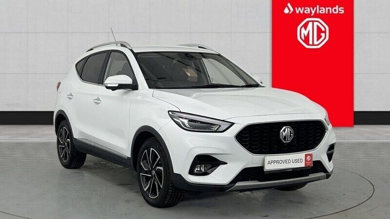 White Used 2021 MG ZS Exclusive Sedan | £12,351 (Fair price) - Image 1/4