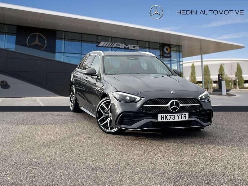 Used Mercedes C200 AMG Line Premium Plus 2023 Grey Estate