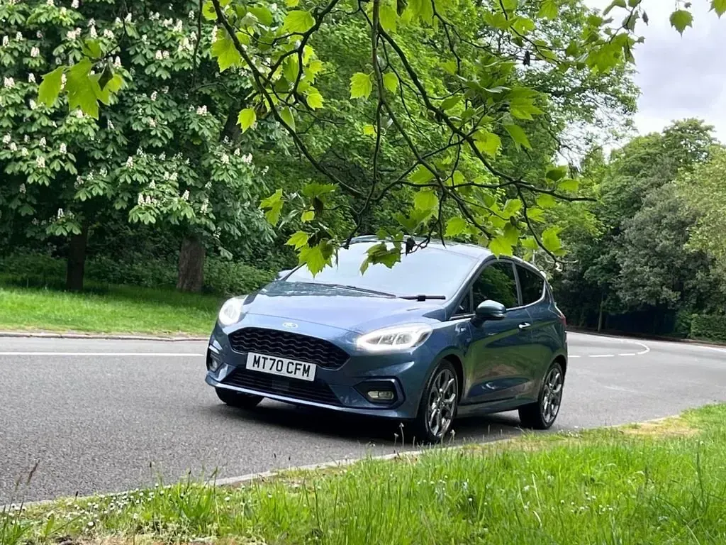 Używany Ford Fiesta ST-Line 2020 Niebieski Hatchback