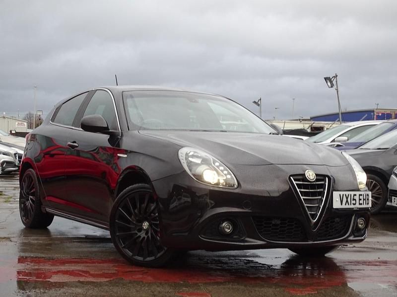 Black Used 2015 Alfa Romeo Giulietta Quadrifoglio Verde Hatchback | £4,995 (Good price) - Image 1/3
