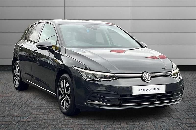 Urano grey Used 2022 VW Golf VIII Active Hatchback | £19,995 (A bit pricey) - Image 1/3