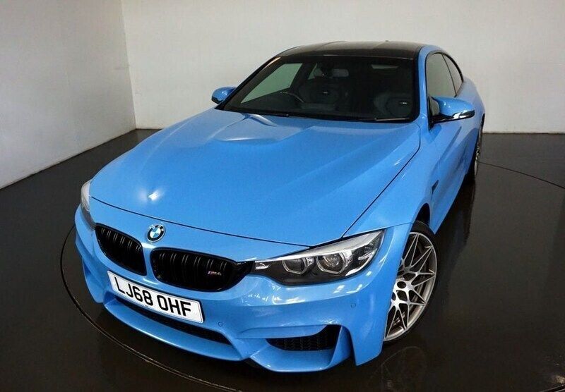 Blue Used 2018 BMW M4 Competition Edition Coupe | £31,900 (Good price) - Image 1/4