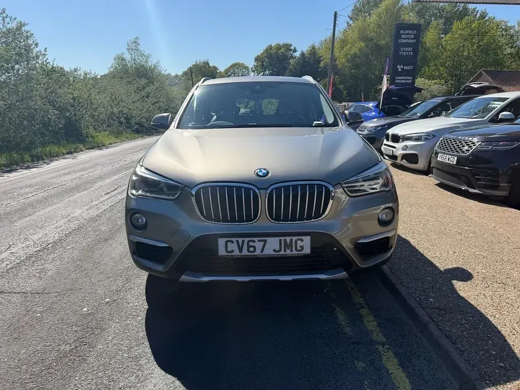 Used BMW X1 xLine 192 HP (141 kW) 2017 Silver SUV