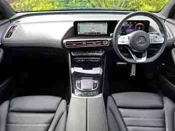 Used Mercedes EQC400 AMG Line Premium 300 kW (408 HP) 2023 Blue SUV