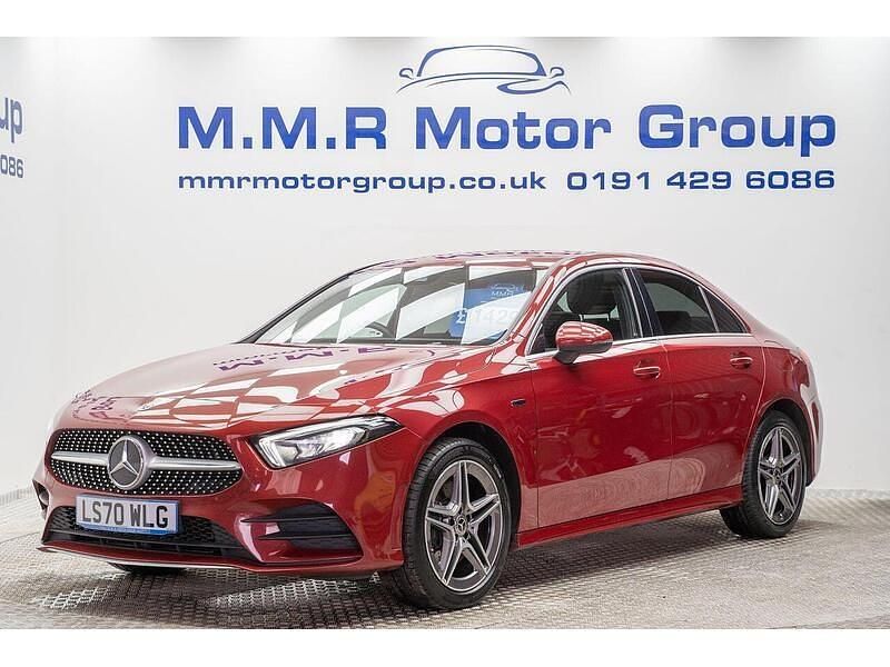 Used Mercedes A250 AMG line 2020 Red Sedan