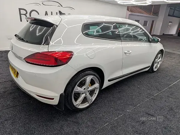 Begagnad VW Scirocco GT 2015 Vit Sportkupé