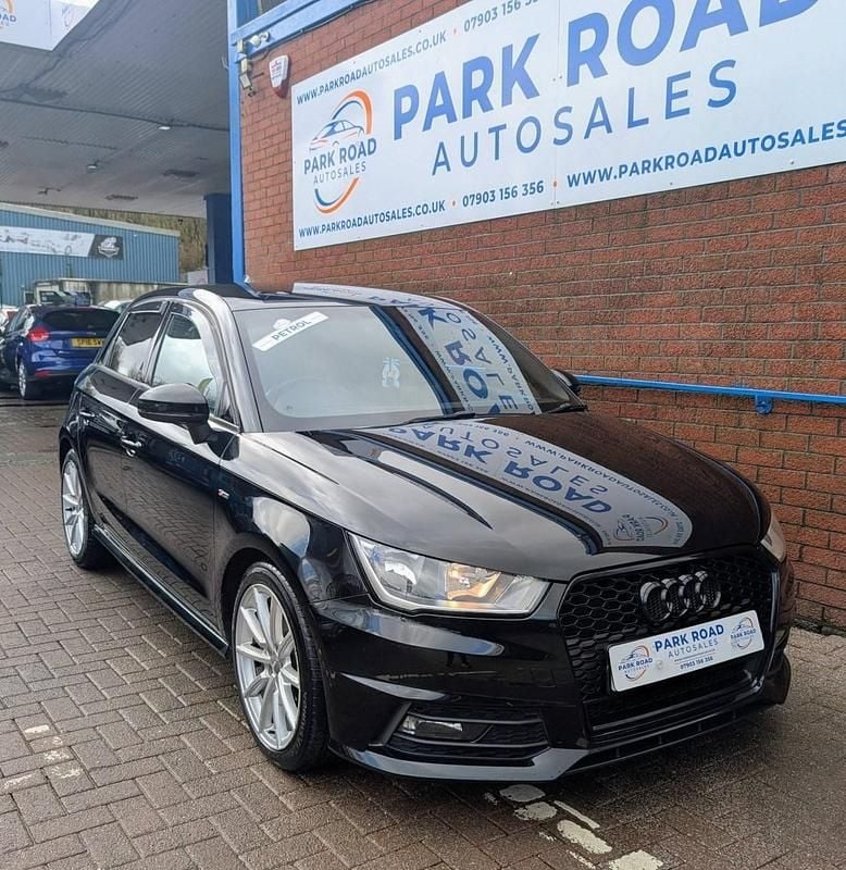 Used Audi A1 S-Line 2015 Black Hatchback