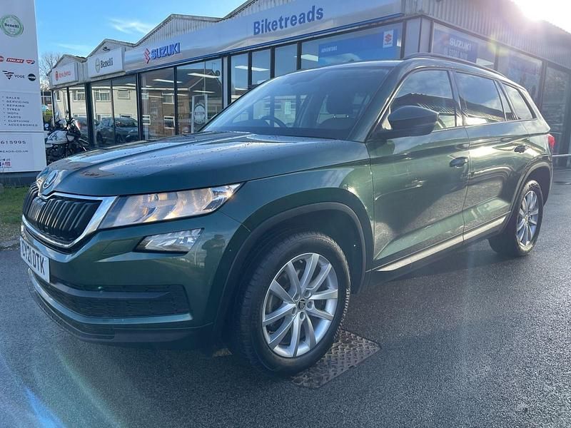 Used Skoda Kodiaq SE 150 HP (110 kW) 2021 Green SUV