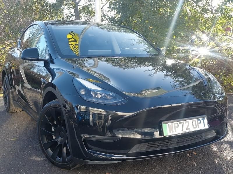 Black Used 2022 Tesla Model Y Long Range AWD SUV | £24,798 (Expensive) - Image 1/4