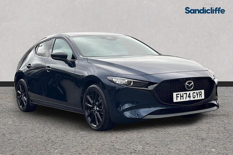 Used Mazda 3 Homura-Line 140 HP (102 kW) 2025 Blue Hatchback