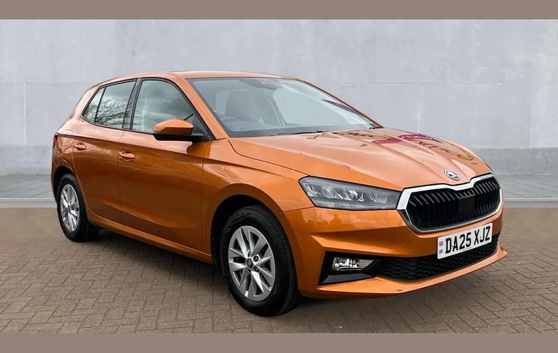 Used Skoda Fabia SE 116 HP (85 kW) 2025 Orange Hatchback