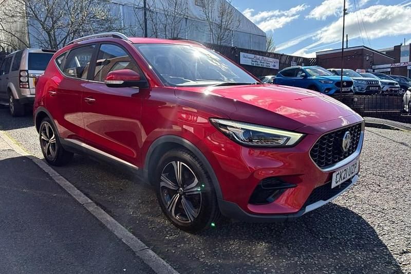 Used MG ZS Excite 106 HP (77 kW) 2021 Red SUV