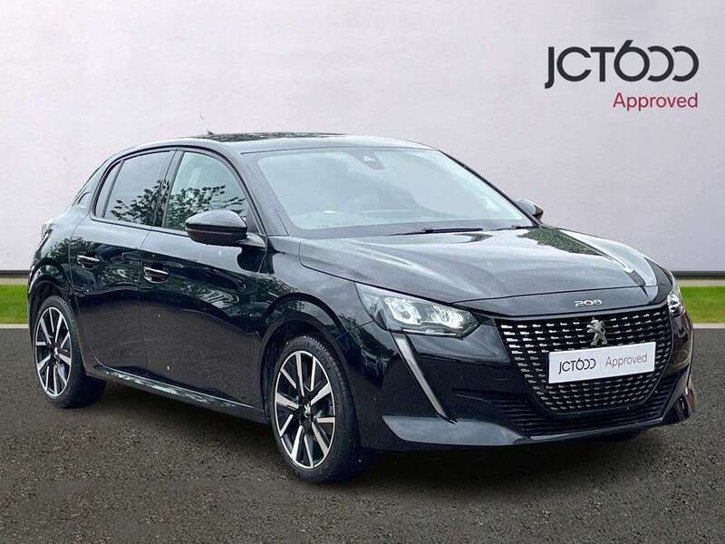 Black Used 2020 Peugeot 208 Allure Premium Hatchback | £13,144 (Fair price) - Image 1/4
