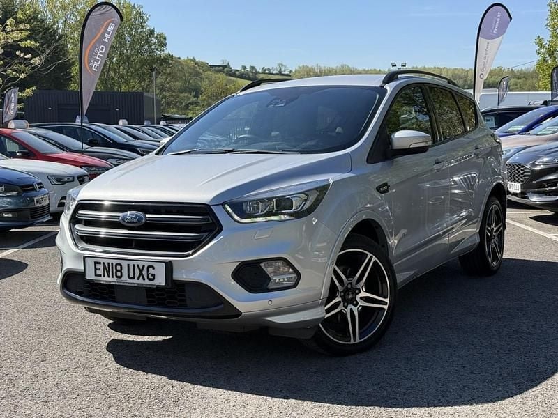 Second-hand Ford Kuga ST-Line 180 CP (132 kW) 2018 Argintiu SUV