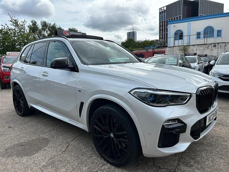 White Used 2021 BMW X5 M Sport SUV | £43,490 (Expensive) - Image 1/2