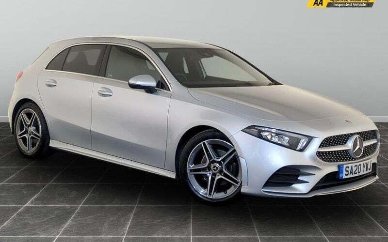 Silver Used 2020 Mercedes A200 AMG line Hatchback | £17,995 (Good price) - Image 1/2