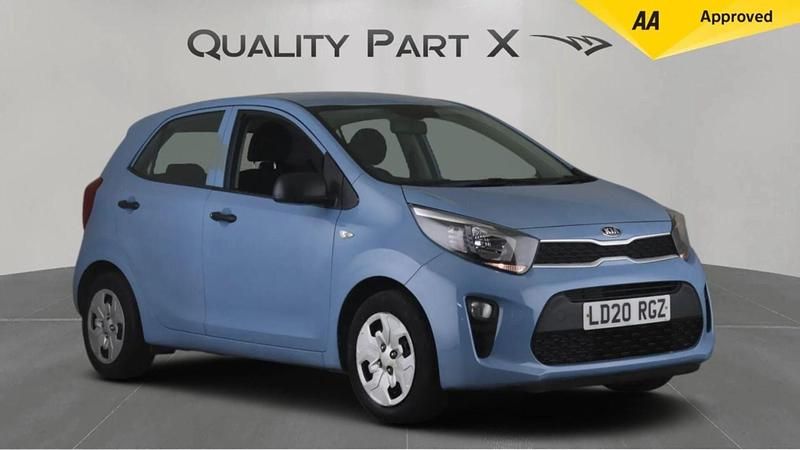 Used Kia Picanto 66 HP (48 kW) 2020 Blue Hatchback