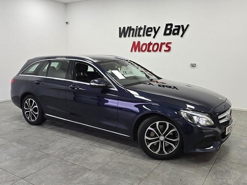 Blue Used 2015 Mercedes C250 Estate | £11,490 (Good price) - Image 1/4