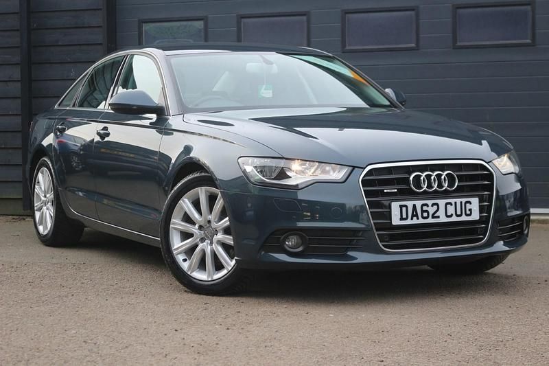 Used Audi A6 2013 Blue Sedan