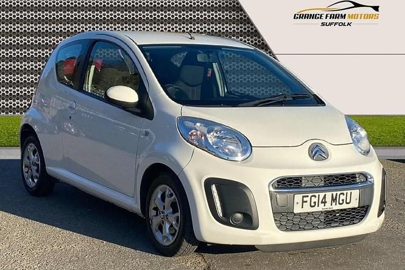 Used Citroën C1 68 HP (50 kW) 2014 White Hatchback
