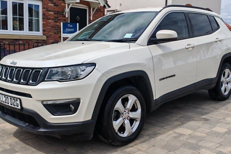 White Used 2020 Jeep Compass Longitude SUV | £11,900 (Good price) - Image 1/1
