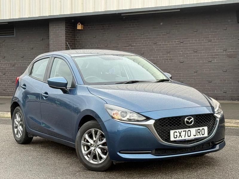 Blue Used 2021 Mazda 2 Hatchback | £6,490 - Image 1/4