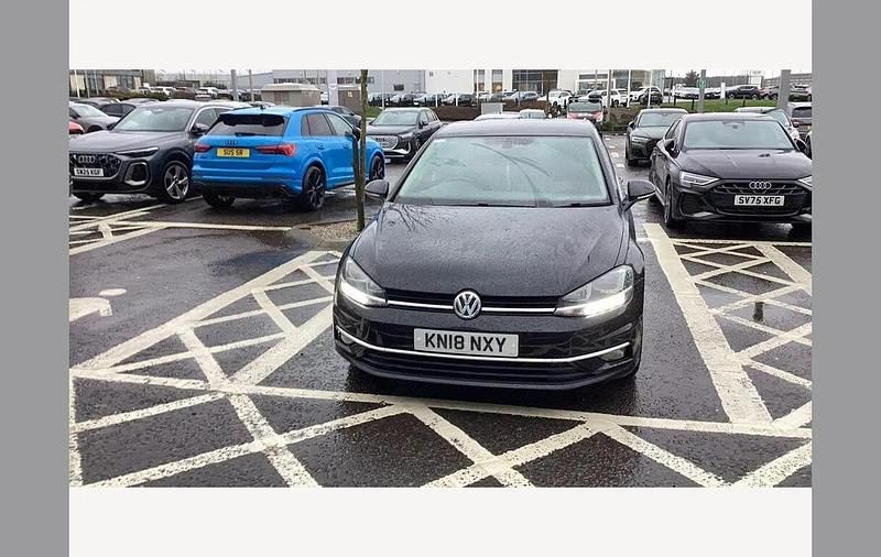 Used VW Golf VII GT 113 HP (83 kW) 2018 Black Hatchback