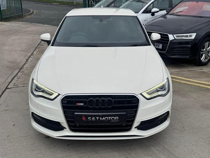 Used Audi A3 S-Line 2014 White Hatchback