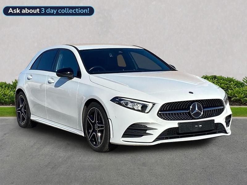 White Used 2023 Mercedes A180 Executive Hatchback | £22,441 (Fair price) - Image 1/4