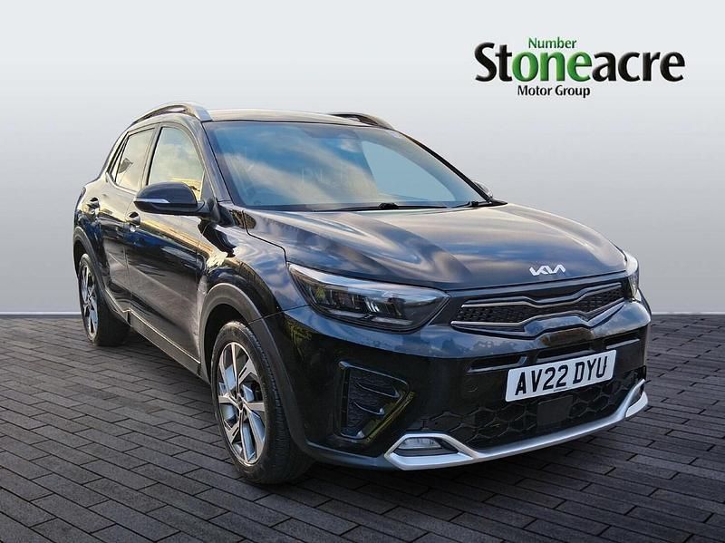 Black Used 2022 Kia Stonic GT-Line SUV | £12,995 (Fair price) - Image 1/4
