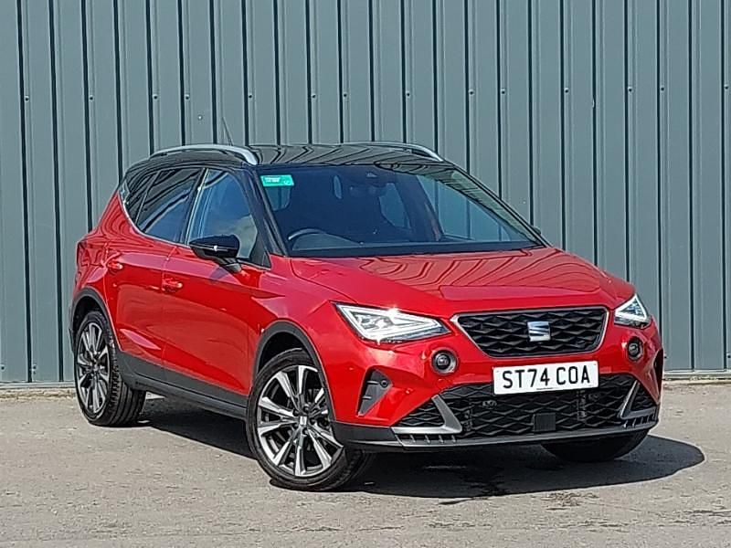 Red Used 2024 Seat Arona FR SUV | £19,198 (Expensive) - Image 1/4