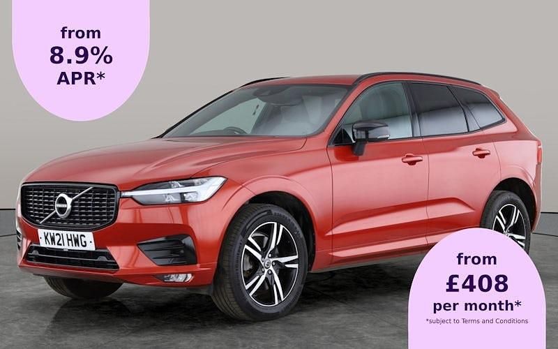 Red Used 2021 Volvo XC60 R-Design SUV | £26,990 (Super price) - Image 1/3
