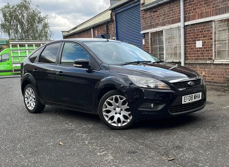 Black Used 2008 Ford Focus Zetec Hatchback | £695 (Good price) - Image 1/4