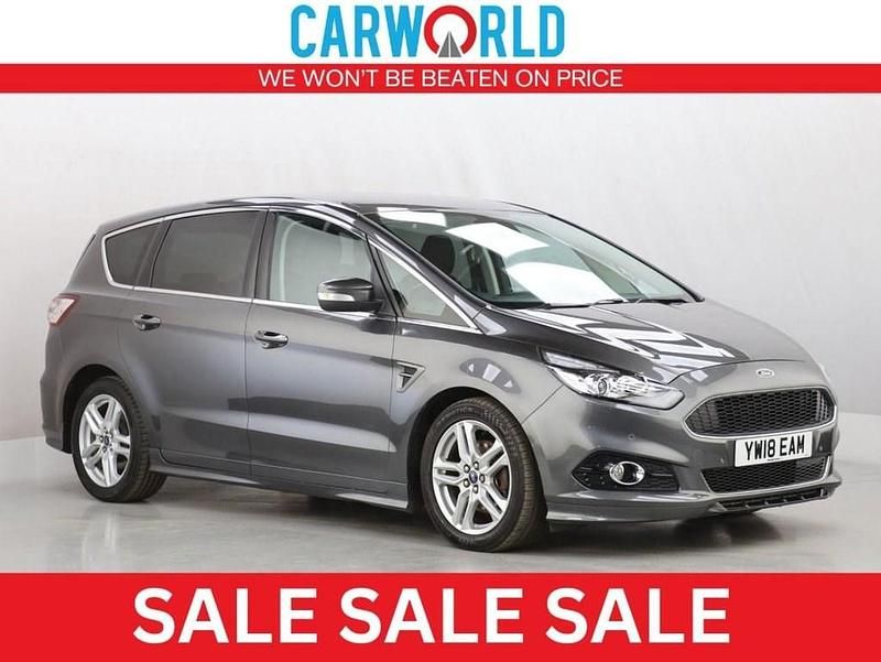 Grey Used 2018 Ford S-MAX Sport MPV | £12,700 (Fair price) - Image 1/3