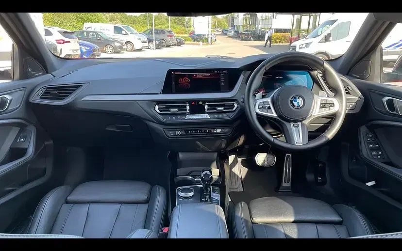 Used BMW M135 Comfort Edition 302 HP (222 kW) 2021 Red Hatchback