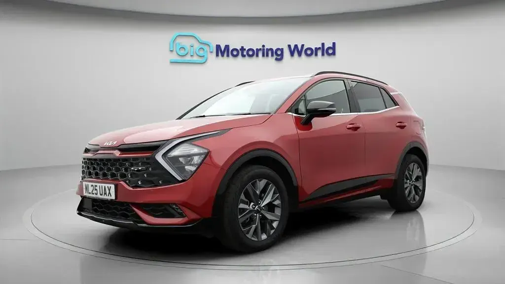 Used Kia Sportage GT-Line 207 HP (152 kW) 2025 Red SUV