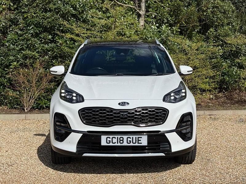 Used Kia Sportage GT-Line S 136 HP (100 kW) 2018 White SUV