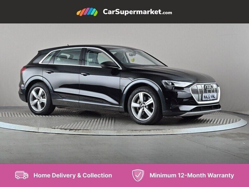 Black Used 2022 Audi e-tron Comfort SUV | £21,176 (Super price) - Image 1/4
